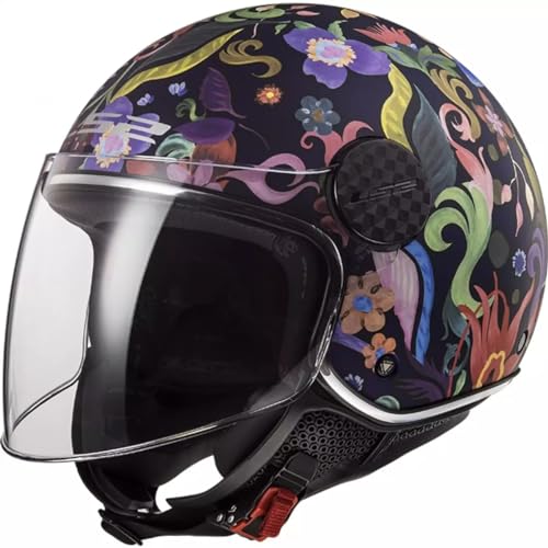 LS2, Casco jet moto Sphere lux bloom, XS