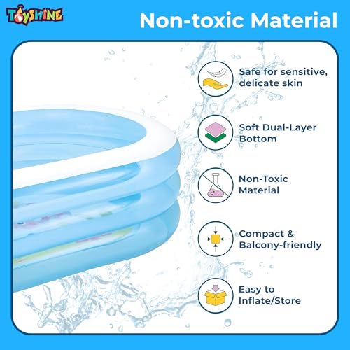 Toyshine 5.3ft Inflatable Pool - Image 2 of 6