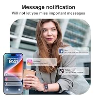 Fitness Tracker, Smart Watches for Women Men with 24/7 Heart Rate/Blood Pressure/Blood Oxygen Monitor, Sleep Tracker, Calories&Step Counter, IP68 Waterproof Health Activity Trackers for Android&iPhone — image 2