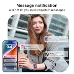 Fitness Tracker, Smart Watches for Women Men with 24/7 Heart Rate/Blood Pressure/Blood Oxygen Monitor, Sleep Tracker, Calories&Step Counter, IP68 Waterproof Health Activity Trackers for Android&iPhone - Image 2