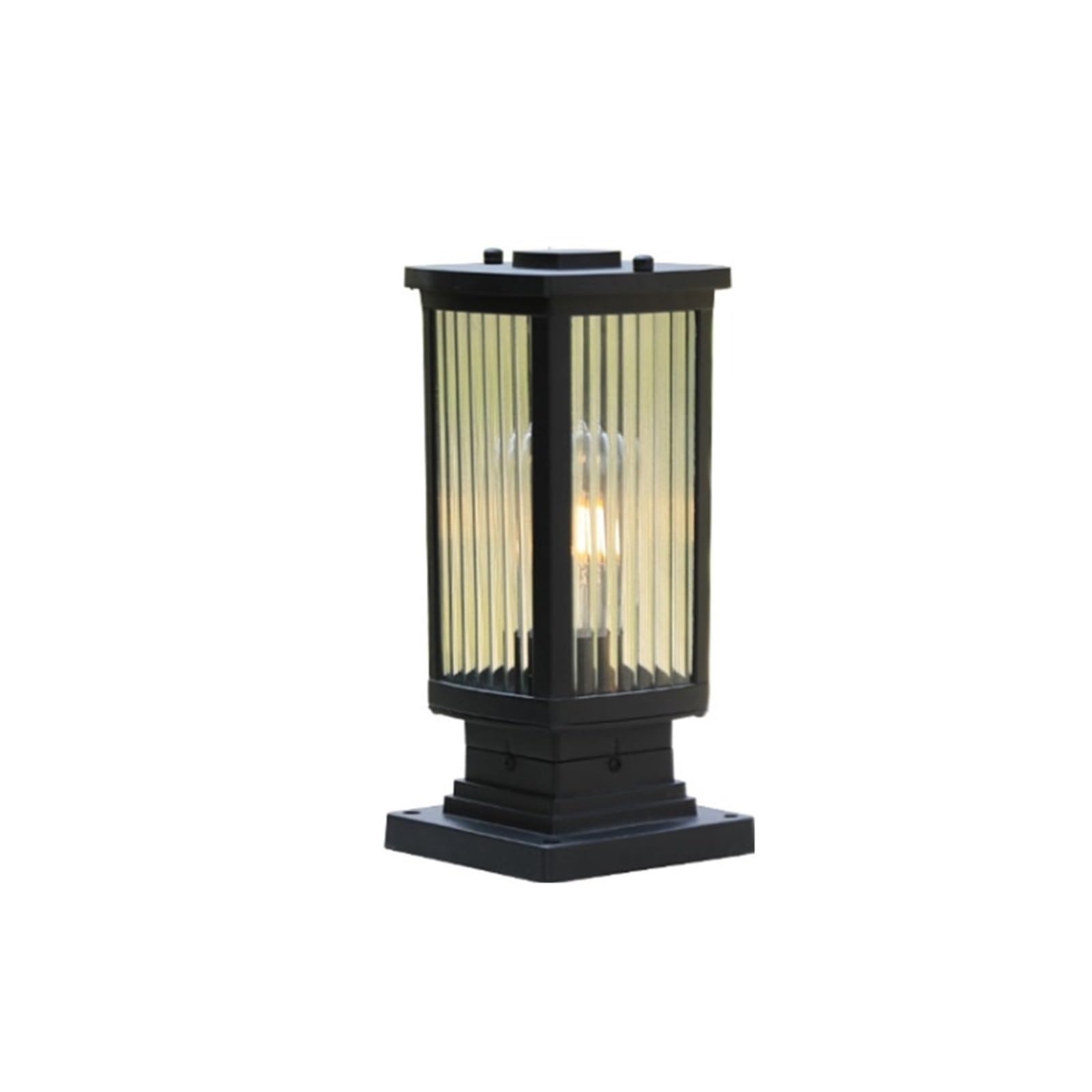 TRDEWR Outdoor Garden Fence Park Pillar Light Landscape Villa Column Lamps Patio Pathway Lawn Post Efficiently Utilize Sunlight
