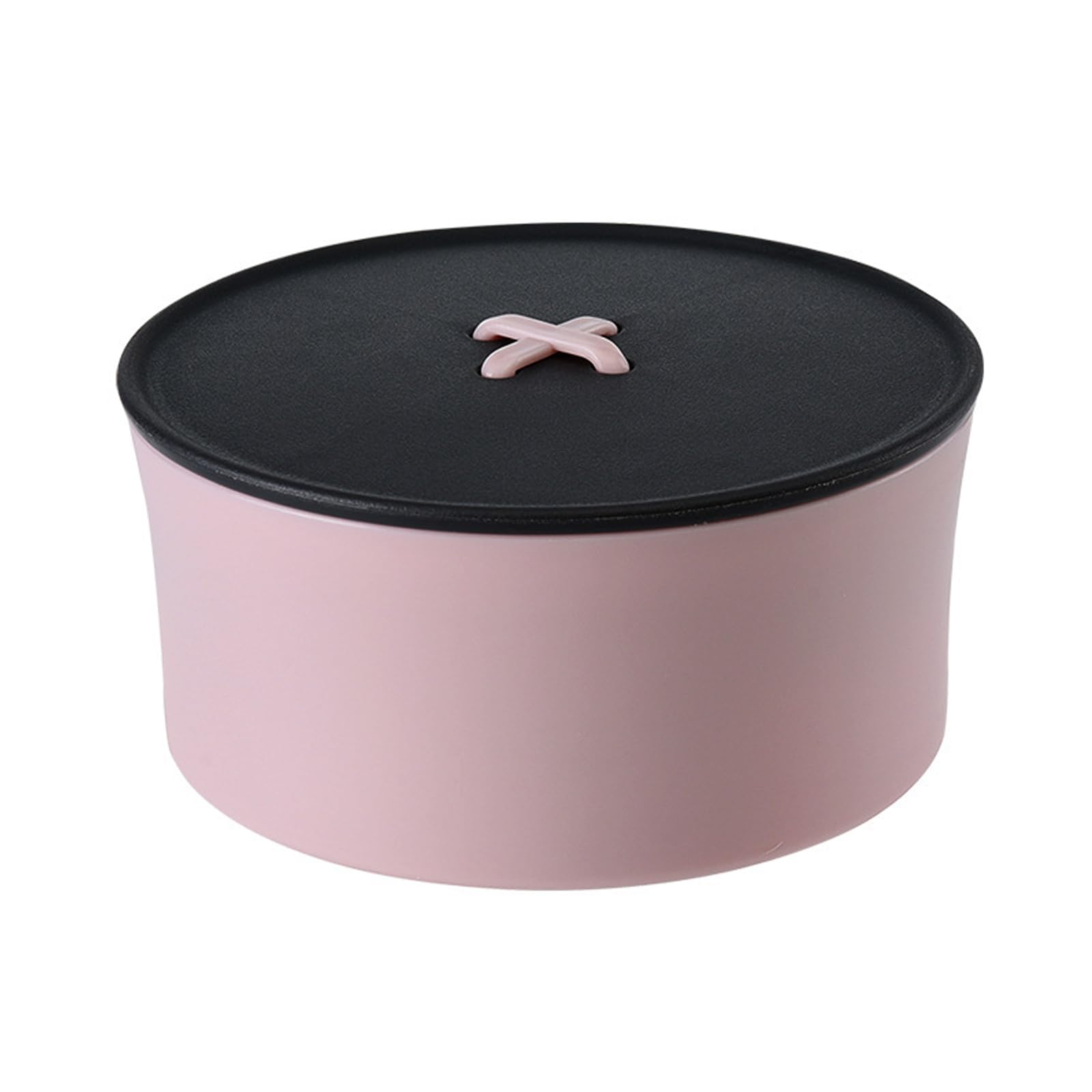 Tazweeq Round Needle and Thread Box, Home Portable Needle and Thread Kit, Multi-functional Sewing Box, Complete Set of Hand Sewing Needle and Thread Tools（Pink）