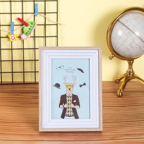 Image of 4x6 Inch kids photo frame For Home Decor /Perfect For Home,kid's room or nursery, Office And Shop 4 X 6 Inch (Blue)