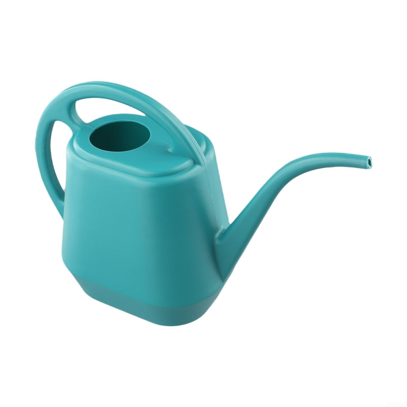 Arrosoir à long goulot 2 L en plastique épais moderne brume fine brumisateur pour plantes d'intérieur et d'extérieur (vert foncé)
