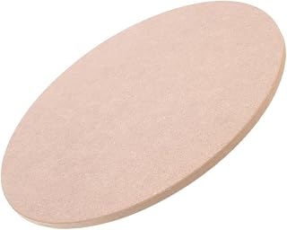 NUOBESTY Round Wooden Clay Wedging Board - Pottery Drying Base, Ceramic Sculpting Plate, Crafts Drying Disc 6x6 Inch