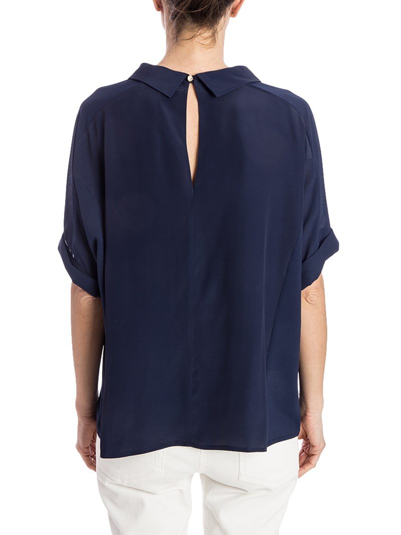 Patrizia Pepe Blusa a Manica Corta 8C0149 AV35 C602 8C0149 AV35