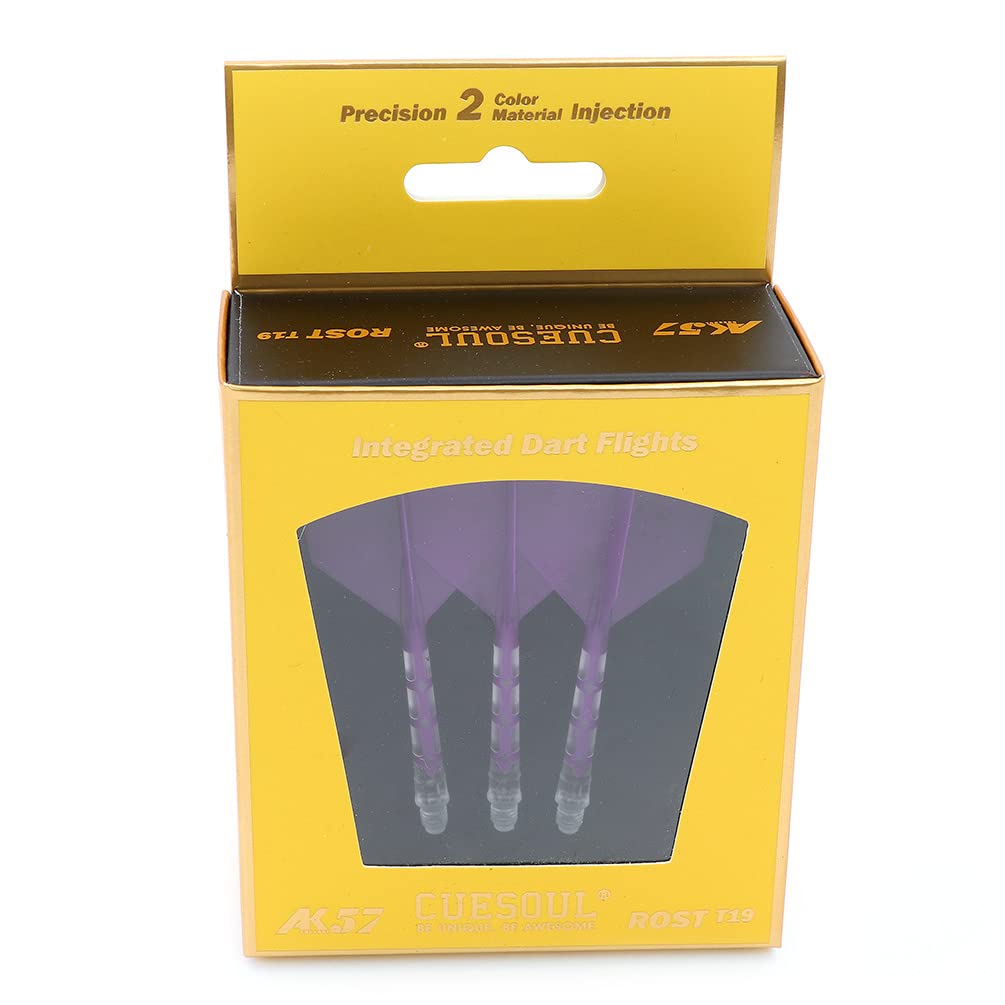 CUESOUL ROST T19 Integrated Dart Shaft and Flights Big Wing Shape,Set of 3 โ image 1