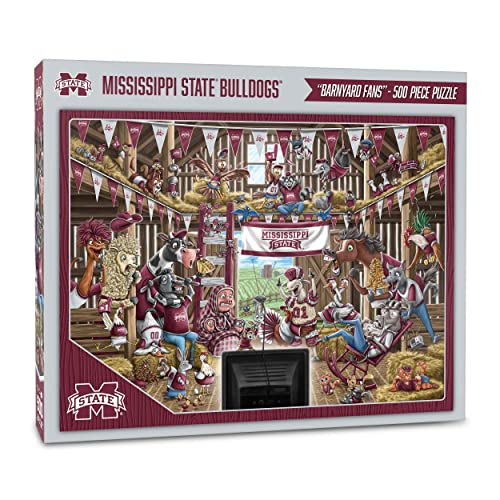 Image of YouTheFan NCAA Barnyard Fans 500pc Puzzle
