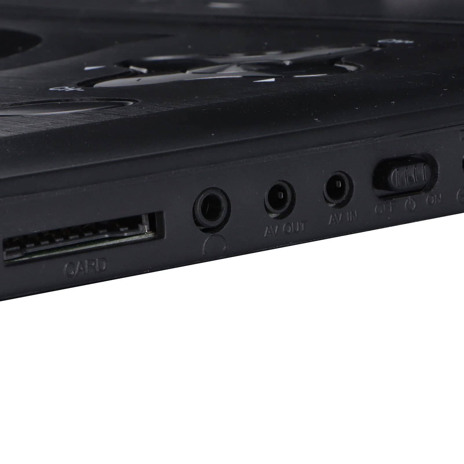Lettore DVD Portatile, Grande Schermo HD da 12,0 Pollici, Schermo con Rotazione di 270 Gradi Lettore DVD per Auto Piccola TV, Supporto U Disk/Sd/MMc Cassetta Telecomando/Controller di Gioco/Disco(EU)