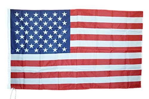 G.V. Bandiera USA America cm 90x150 Tessuto Spesso Robusto Flagge Flag Drapeau Amerique