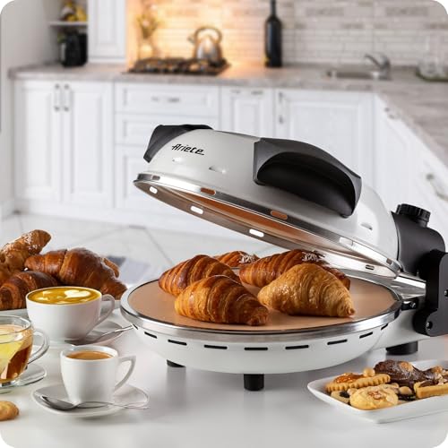 Four à Pizza électrique ARIETE 918 Pierre réfractaire Diamètre 33cm Température max 400°C - vue 7