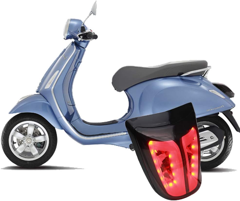 Smoke/black LED Taillights Fits for Vespa Sprint 125/150 and Primavera 150