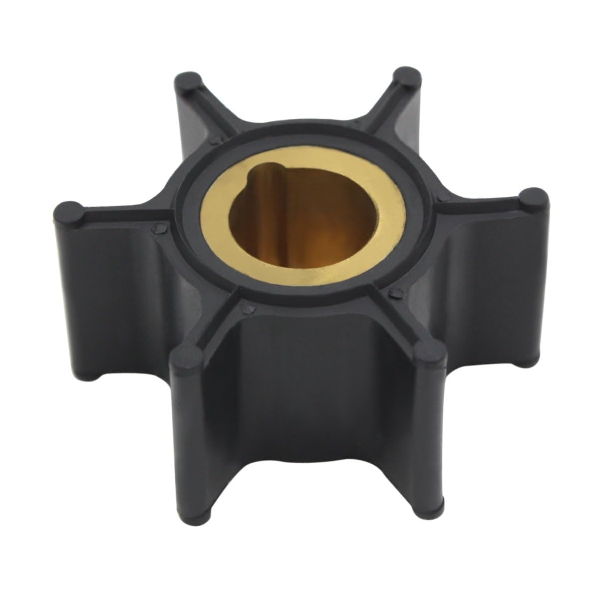 Girante Pompa Acqua Ricambio Per Motore Fuoribordo Johnson 2-4 HP - Compatibile Con Codici OEM 0767407, 396852, 433935