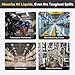 AAwipes Oil Absorbent Pads Universal Multi-Liquid Spill Control Tear-Off Design for Garage, Workshop, Industrial Use Heavy-Duty 9.8