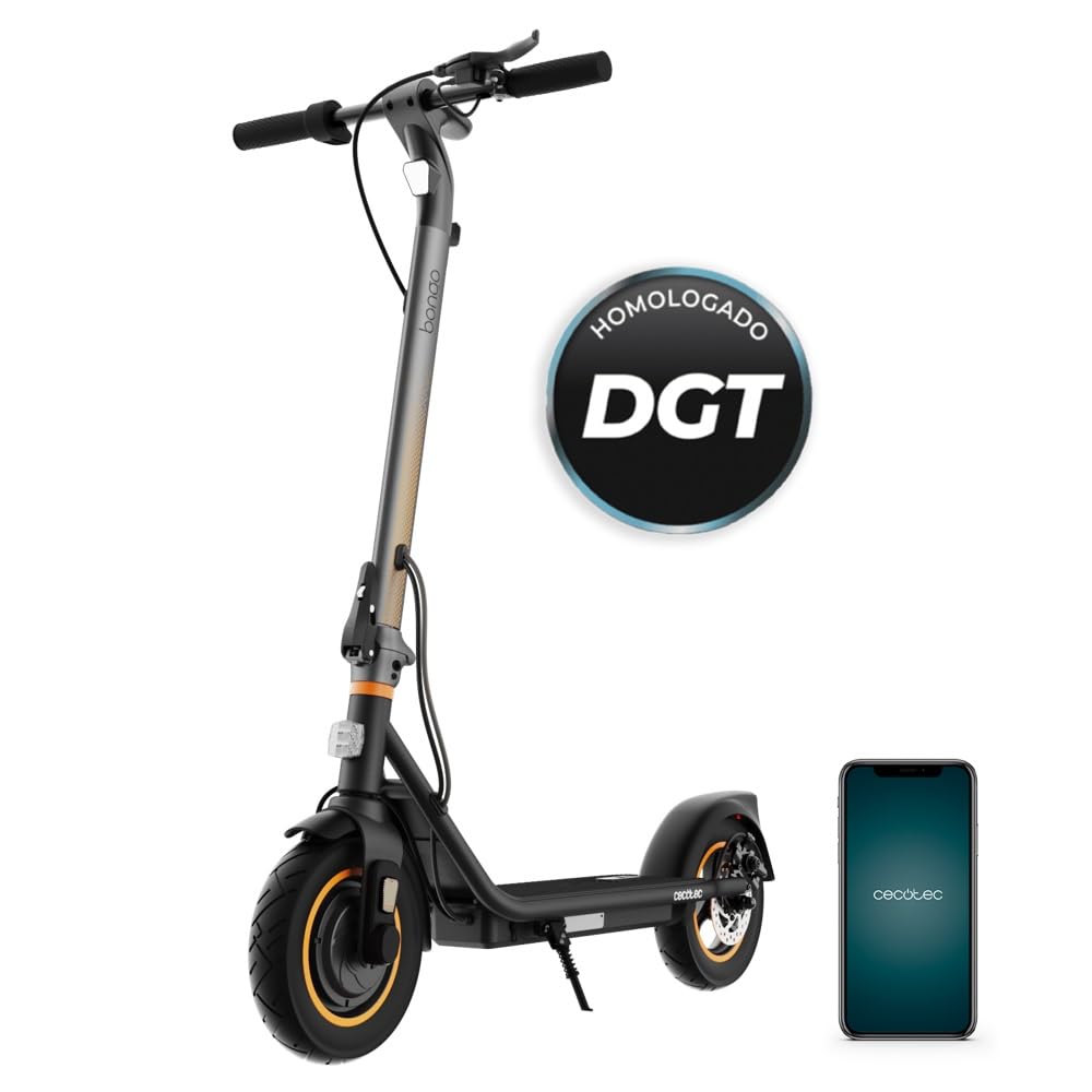 Cecotec Patinete Eléctrico Bongo D30 XL Connected 700W 30km 10" Autonomía