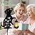 ZFNN Solar Garden Decor Lights,Outdoor Metal Dog Statues with Lantern, Waterproof Solar Lights for Yard Patio Lawn Art Decoration, Gardening Gifts for Women Mom Dog Lovers Mothers Day, 2 Pack