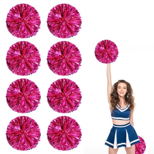 Balles de cheerleading en plastique pack de 8 pour la danse et le sport