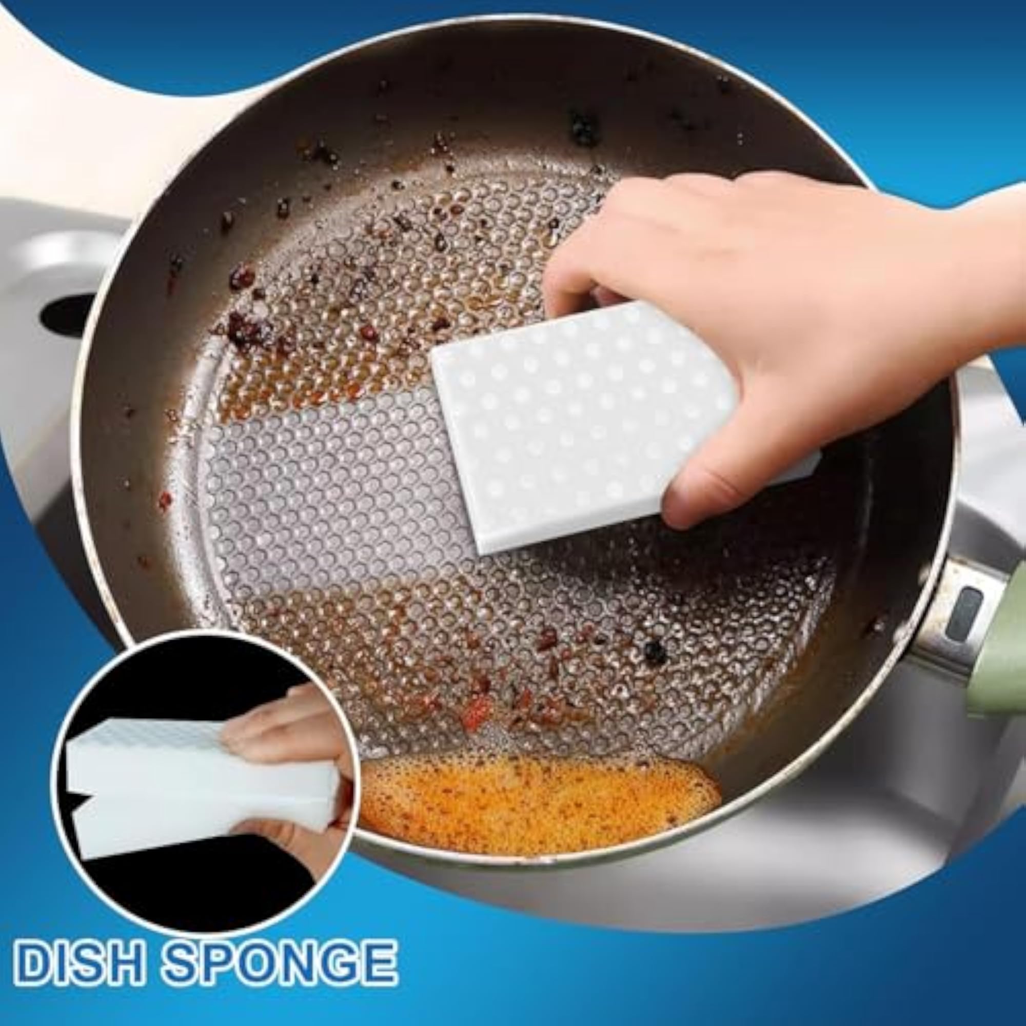 Magic Cleaning Sponge Eraser for Multi-Surface Cleaning