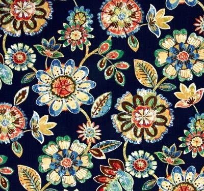 RSH DECOR: Deep Seating Cushion with Pillow Back | 24” x 27” Seat | All-Weather Spun Fabric | Water and Fade-Resistant | Outdoor Chair Cushion Set for Patio Furniture | Daelyn Navy