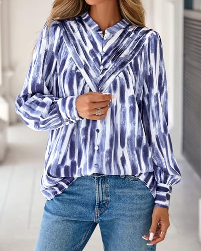 Save on BTFBM Women's Boho Floral Blouse with Code 45KFH4SF