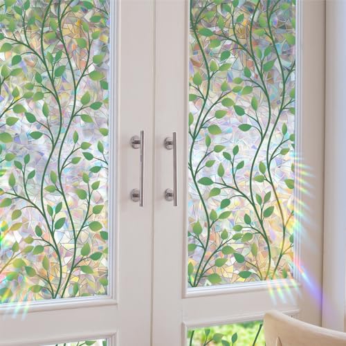 Vinilo decorativo para ventana efecto arcoíris 17.5x78.7 in miniatura 5