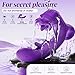 2025 Upgrade Mode New Realistic Adult for Women Today Silent Thrusting Stimulation with Strong Suction Cup for Hands Free Play for Women Pleasure M2172W Base (Purple3)