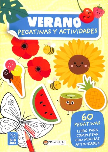 Verano pegatinas y actividades
