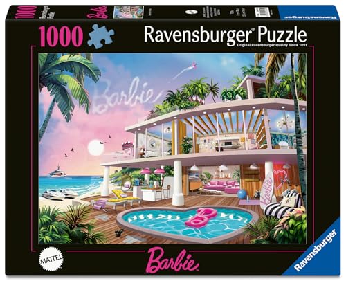 Adult puzzle 1000 Teile - Barbie - Meet Me In Malibu, Pink, 1000 Teile, 70 cm x 0.2 cm - Image 2