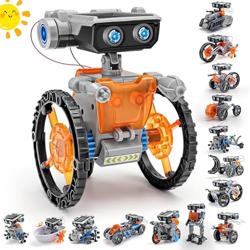 VEPOWER Kit Solar Robot, Technic 15 en 1 Robot Juguetes Niños, Stem Kit de Montaje Robótico Accionamiento Dual Solar y de Batería,Regalo Niño 8 9 10 11 12 Años (212 Piezas) | Ya disponible en tu tienda friki favorita! En mundofriki.es! VEPOWER Kit Solar Robot, Technic 15 en 1 Robot Juguetes Niños, Stem Kit de Montaje Robótico Accionamiento Dual Solar y de Batería,Regalo Niño 8 9 10 11 12 Años (212 Piezas) | Ya disponible en tu tienda friki favorita! En mundofriki.es!