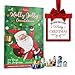 Madelaine 2025 Chocolate Advent Calendar for Kids - 6 Oz Individually Wrapped Milk Chocolate Christmas Countdown Calendar Holiday Treats