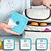 Dynamic Gear Reusable Ice Packs (6 Pack) for Lunch Box - Slim, Lightweight Freezer Cold Packs for Coolers, Lunch Boxes & Camping
