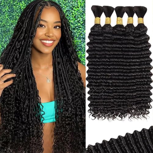 Human Braiding Hair for Boho Braids 200g 20 Inch Deep