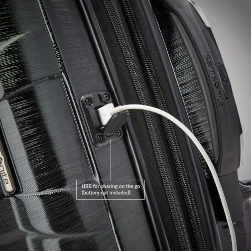 Image of Samsonite Centric 2 Hardside Expandable Luggage with Spinner Wheels, Silver, 2-Piece Set (20 /24)