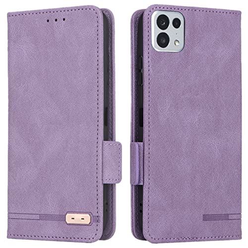 TONE e22 ケース 手帳型 適用 TONE e22 SIMフリー スマホケース 手帳型 トーンモバイル Tone E22 カバー ケース 滑り止め 合成レザー スタンド カバー カード 収納 カード入れ ストラップ カードケース スマホケース 金具 ストライプ 磁石内蔵 マグネット 留め具 ケース 携帯ケース つや消し レトロ パープル