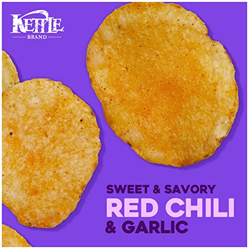 Image of Kettle Brand Potato Chips, Korean BBQ Chips, Snack Bag 2 Oz (pack of 6)