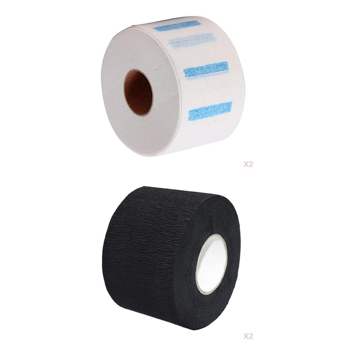 4 Rolls Neck Ruffle Roll Paper Cutting Collar Hair Salon Hairdressing Collar-picture-33