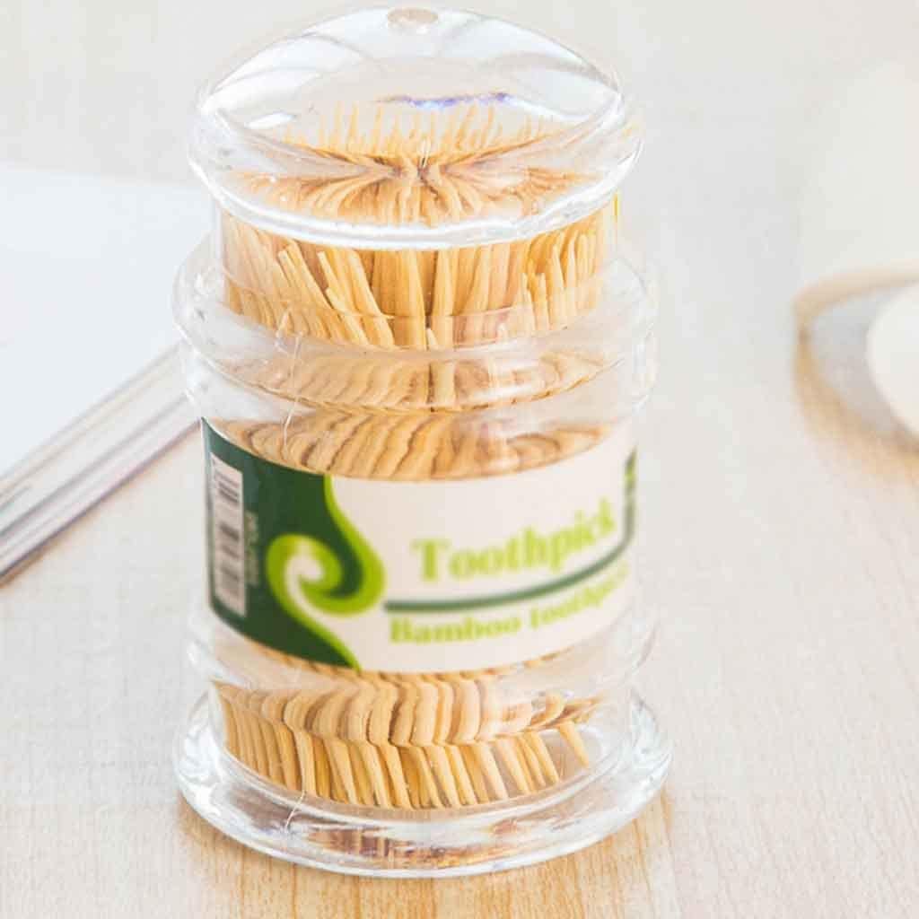 Disposable Toothpick Portable Holder Keeps Your Toothpicks Clean and Easy to Store