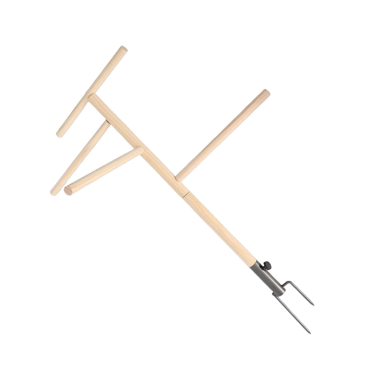Hidyliu Percha de Madera para Gallinas para Dormir y Jugar en el Gallinero 1 Unidad Premium Pino y Hierro