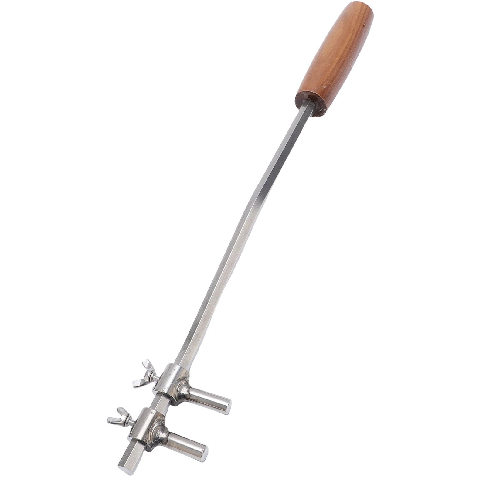 Tissting Bonsai Ast Biegewerkzeug Aus Edelstahl, Professionelles Gartengerät Mit Holzgriff Für Präzises Bonsai Design Und Formgebung (42,5cm), Ideal Für Hobby- Und Profi Gärtner