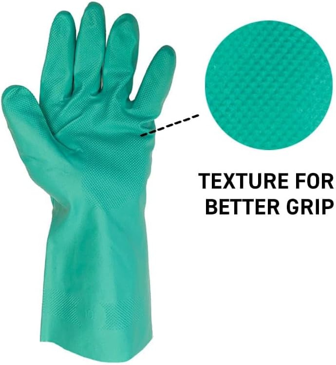 Gempler's 11-mil Chemical-Resistant Unlined Nitrile Gloves – Available in 12-Pack or Bulk 144-Pack - Image 4