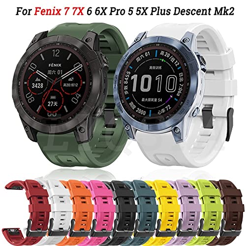 Bracelet montre intelligente 26mm silicone agate libération rapide - 2