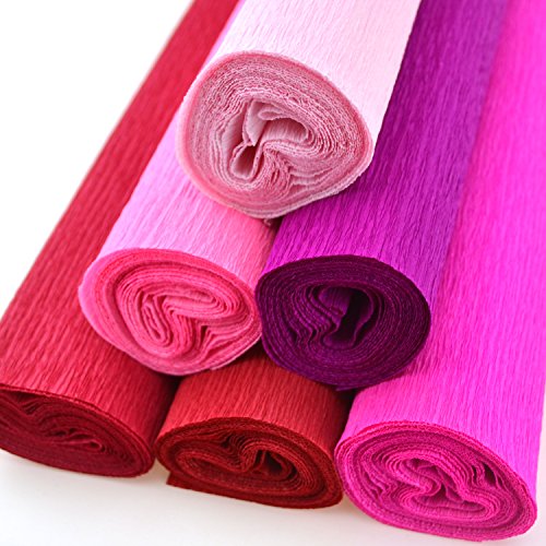Star Packing Best Crepe Paper Roll | 42 Colors Available 12.3 Square Feet