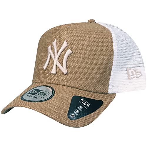 Casquette New Era Trucker New York Yankees Diamond Era noire ajustable pour homme