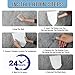 Urinals For Men, Waterless Urinal, Wall Mounted Anti Splash Plastic Urinals for Men with Lid & Pipe for Bathroom Toilet Home Garden RV, White, Plastic For