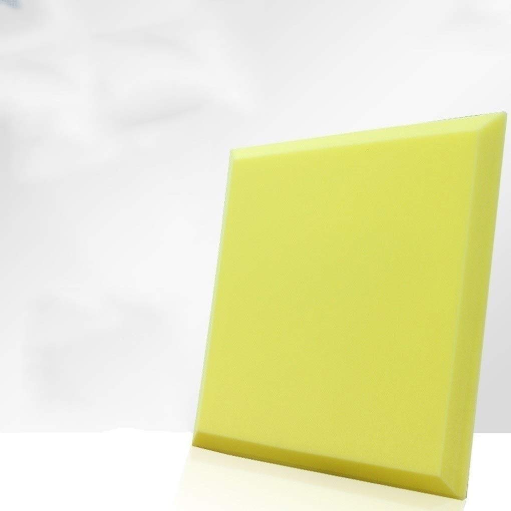 Pannelli in Schiuma fonoassorbente da 10 Pezzi Pannelli per Piastrelle da Parete ignifughi fonoassorbenti da Studio Aiutano a ridurre Gli Echi svolazzanti e i rumori indesiderati Isolamento Acustico
