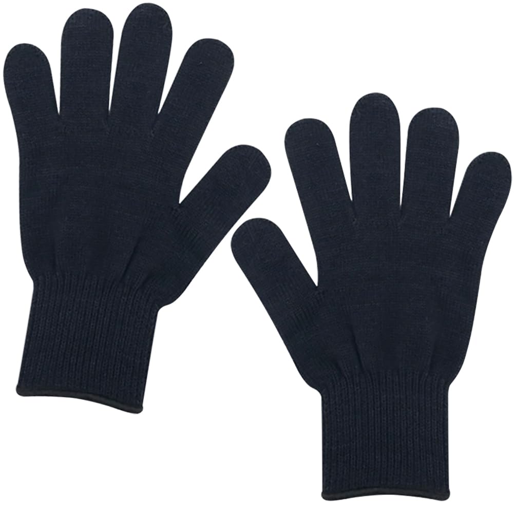 2PCS Professionelle Hitzebeständige Handschuhe Hitzeschutzhandschuhe für Haarwerkzeuge,Hitzeschutzhandschuh Friseur,80°C Professionelle Lockenstab Handschuhe für Haar-Werkzeuge, Lockenstab