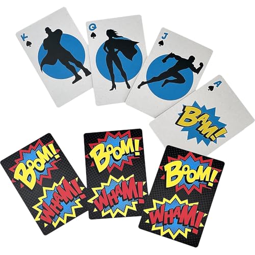Fun Express Superhero Cartas para Jugar 12 piezas miniatura 2