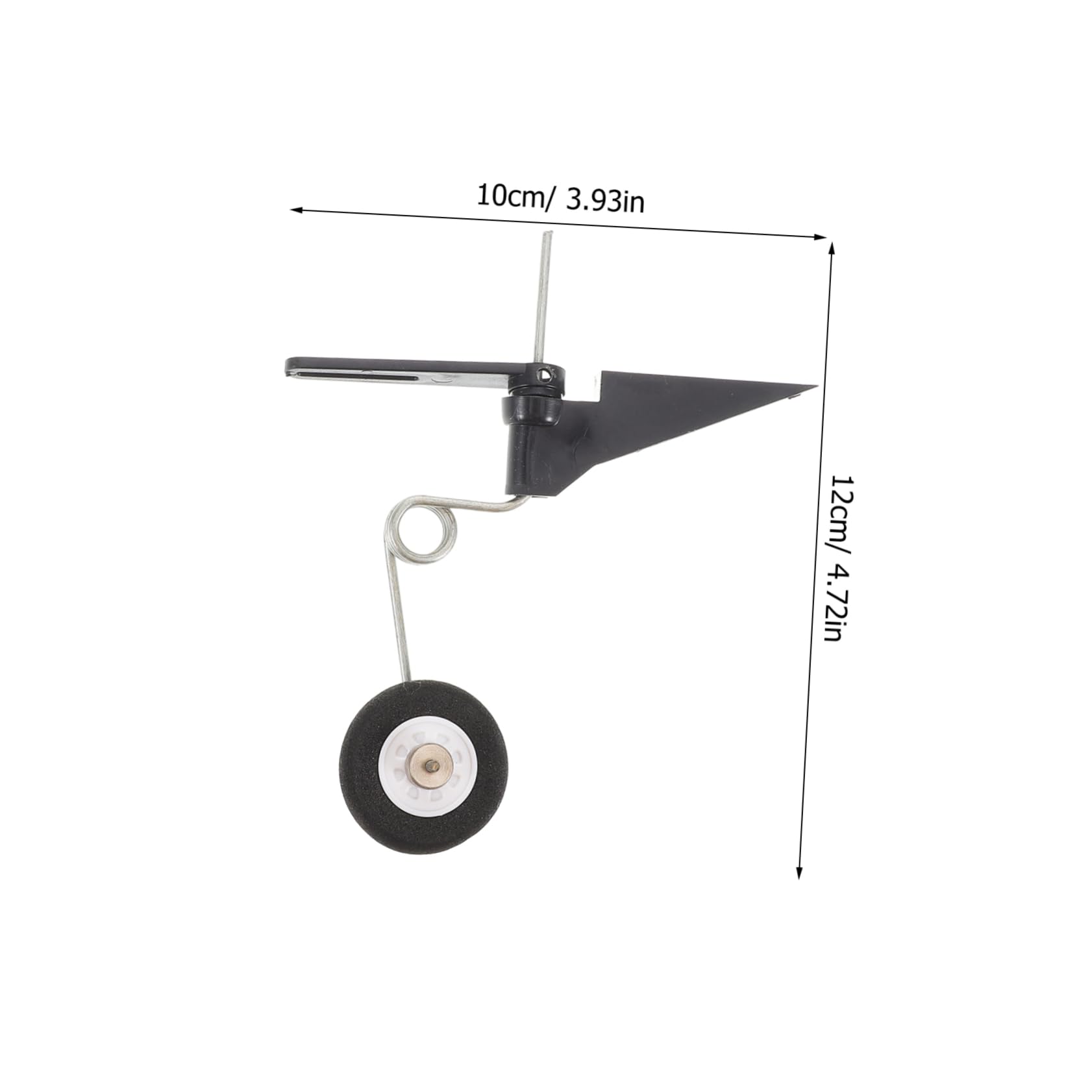 Totority Tail Wheel Assembly for Electric Airplane Replace Bracket Kits DIY Parts for Model Aircraft