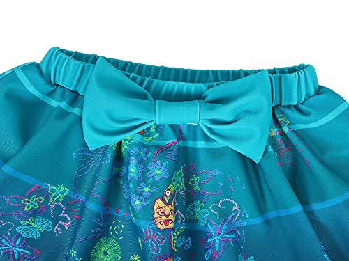 Image of Jurebecia Girls Princess White Swimwear Adventure Bathing Suit Tankini Swimsuit 2 Pieces Bikini Set White Size 10 /9-10Years