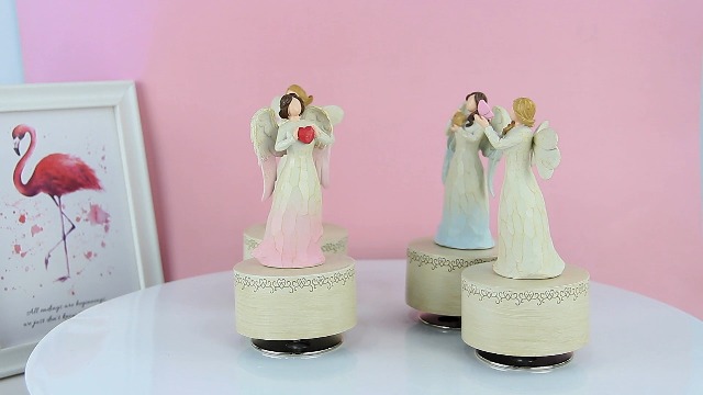 Amazon.com: YT3 Studio Music Box with Rotating Angel Figurine